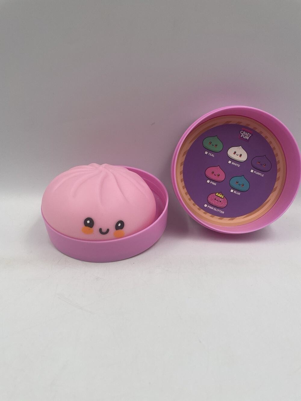 RMS USA Squishy Mystery Dumpling Glitter Bao Bun New Pink Confirmed Viral